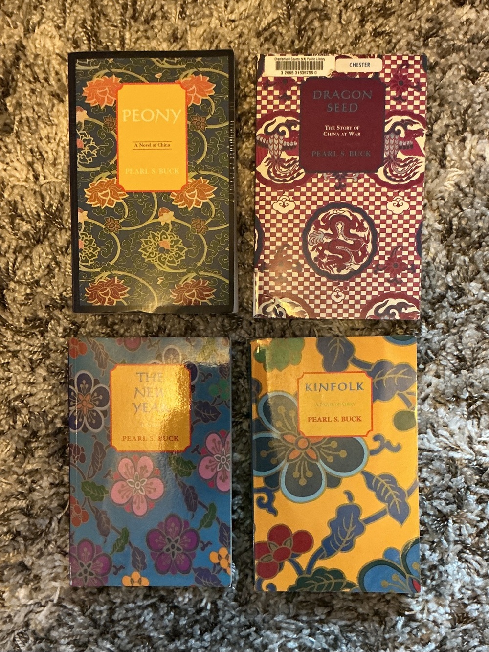 4 Book Fiction Bundle - Pearl S Buck